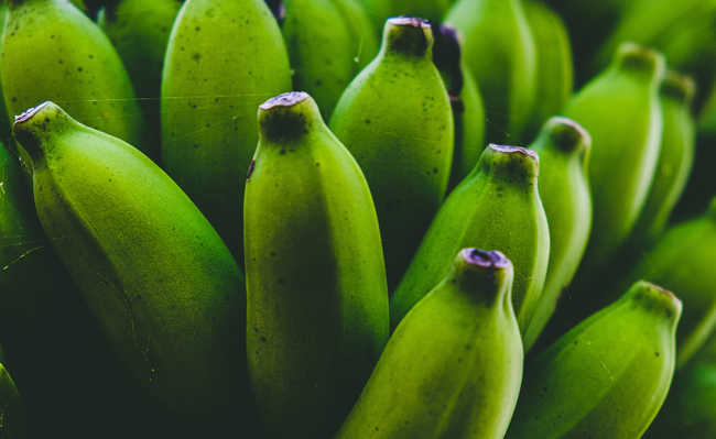 Биомасса зеленого банана