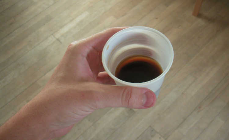 कॉफी के साथ कप