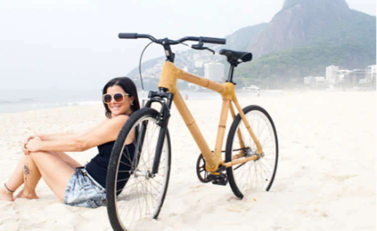 แบมบูซิเคิลต้า จักรยานทำจากไม้ไผ่
