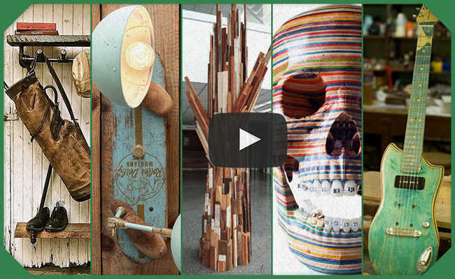 Cinc maneres sorprenents de reutilitzar la fusta