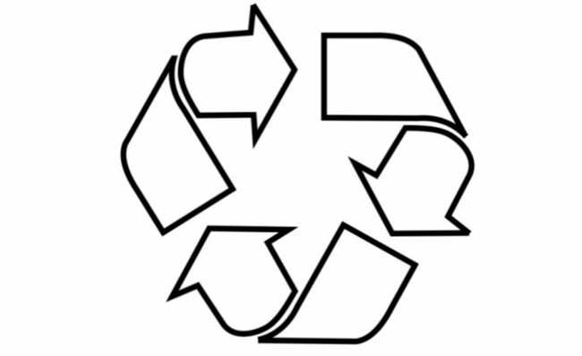 unibersal na simbolo ng pag-recycle