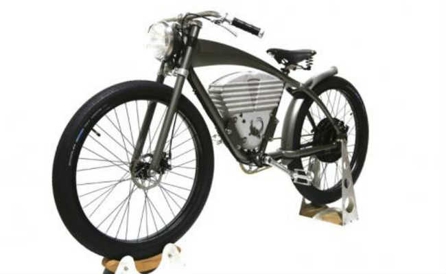 จักรยานไฟฟ้าย้อนยุคเลียนแบบรถแข่ง