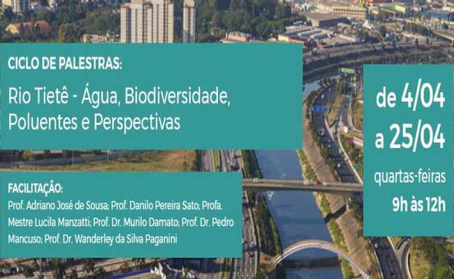 Cicle de Conferències: Riu Tietê - Aigua, Biodiversitat, Contaminants i Perspectives