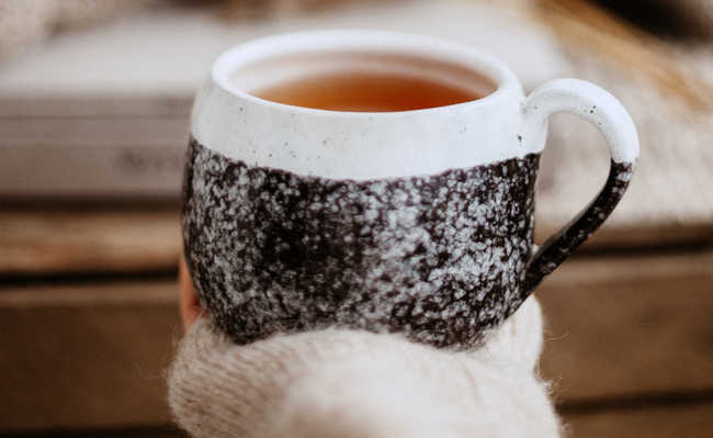 شاي الانفلونزا سهل الصنع