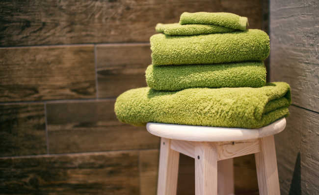 How to get mold from the bath towel in a homemade way