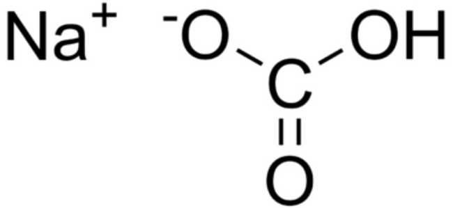 Fórmula de bicarbonat de sodi