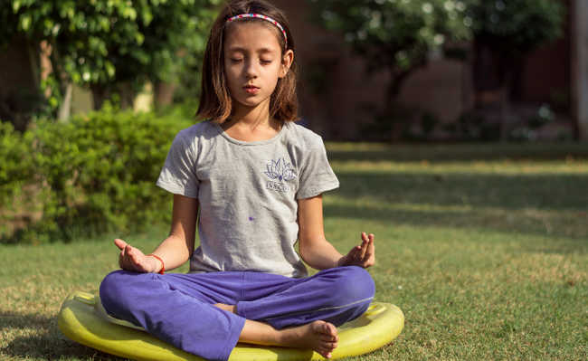 meditació infantil