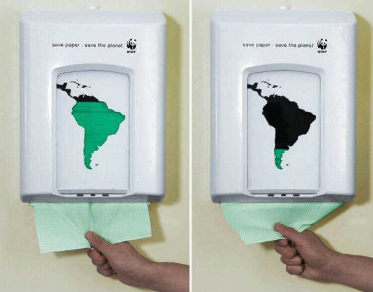 сэкономьте бумагу, спасите планету